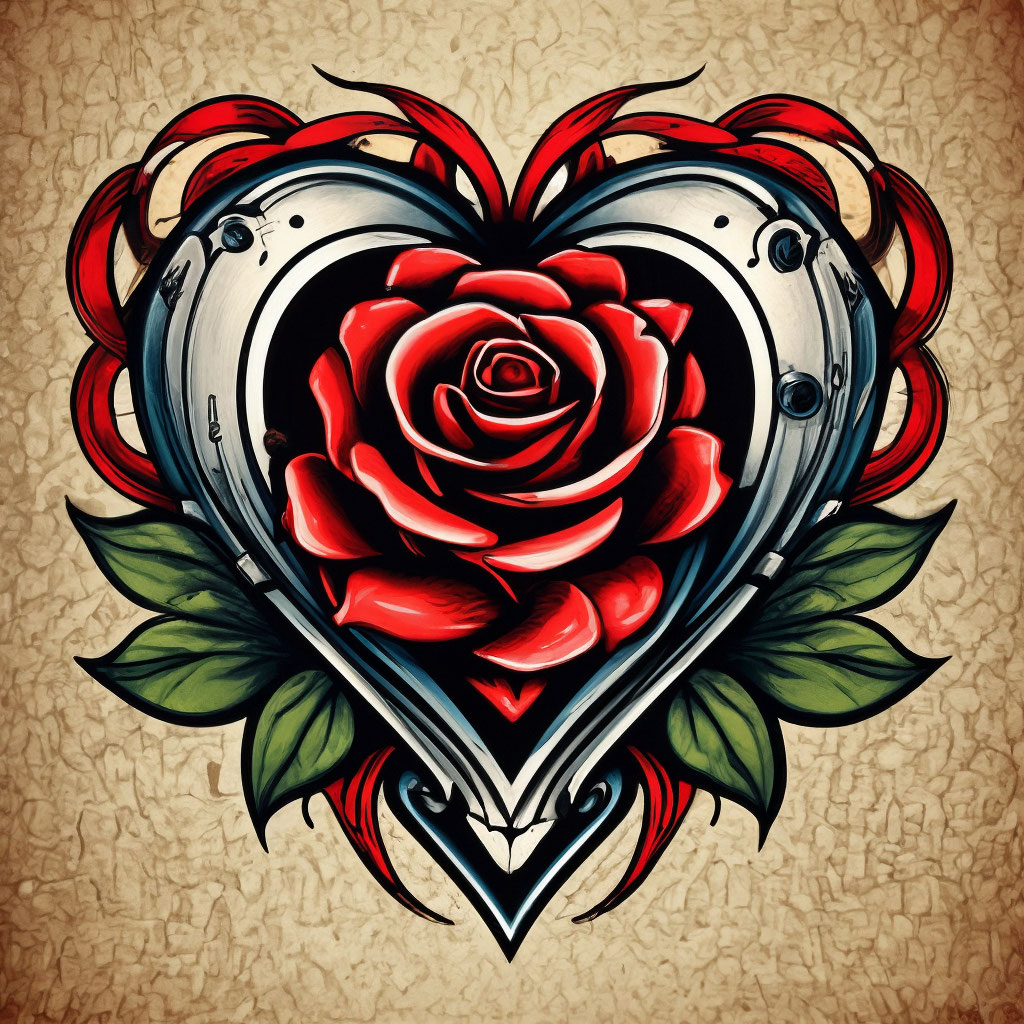 Набор для вышивания крестом PANNA Сердце из роз