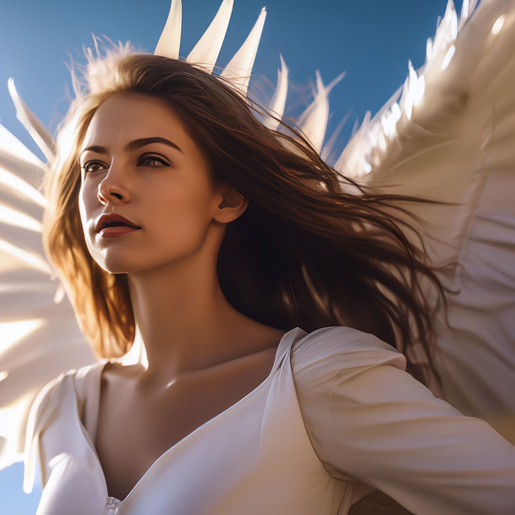Красивая девушка с крыльями ангела 47 порно фото