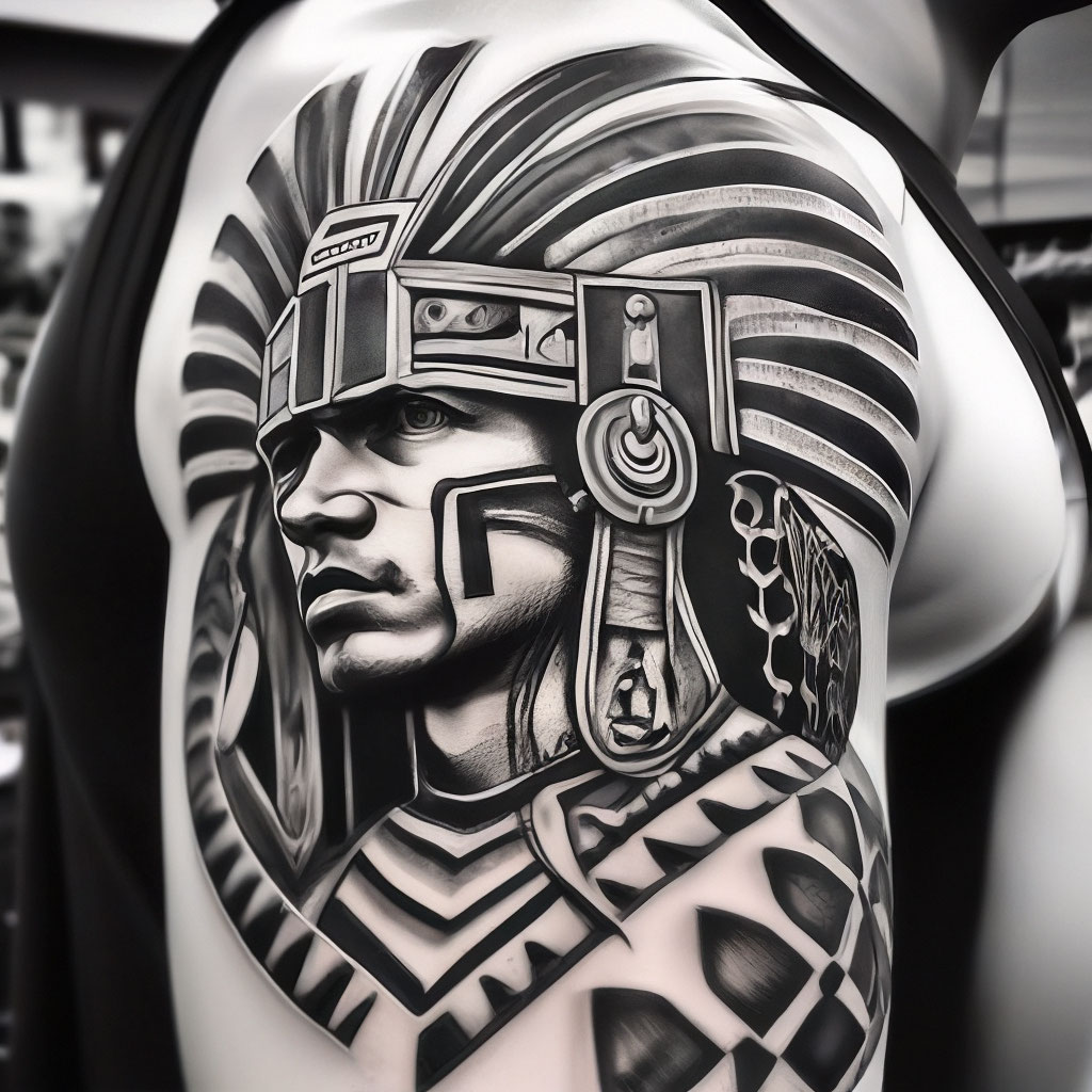Ацтекские татуировки