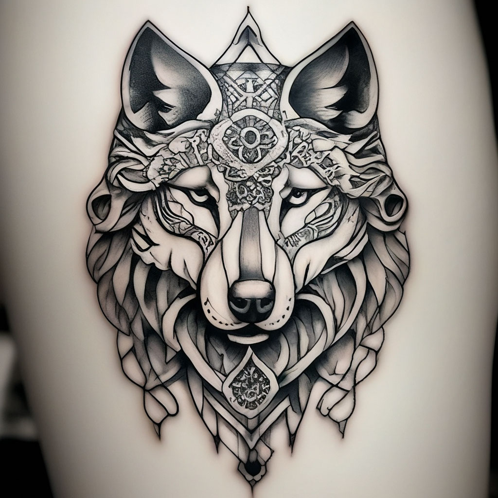 49 кельтских татуировок волка (и их значение)