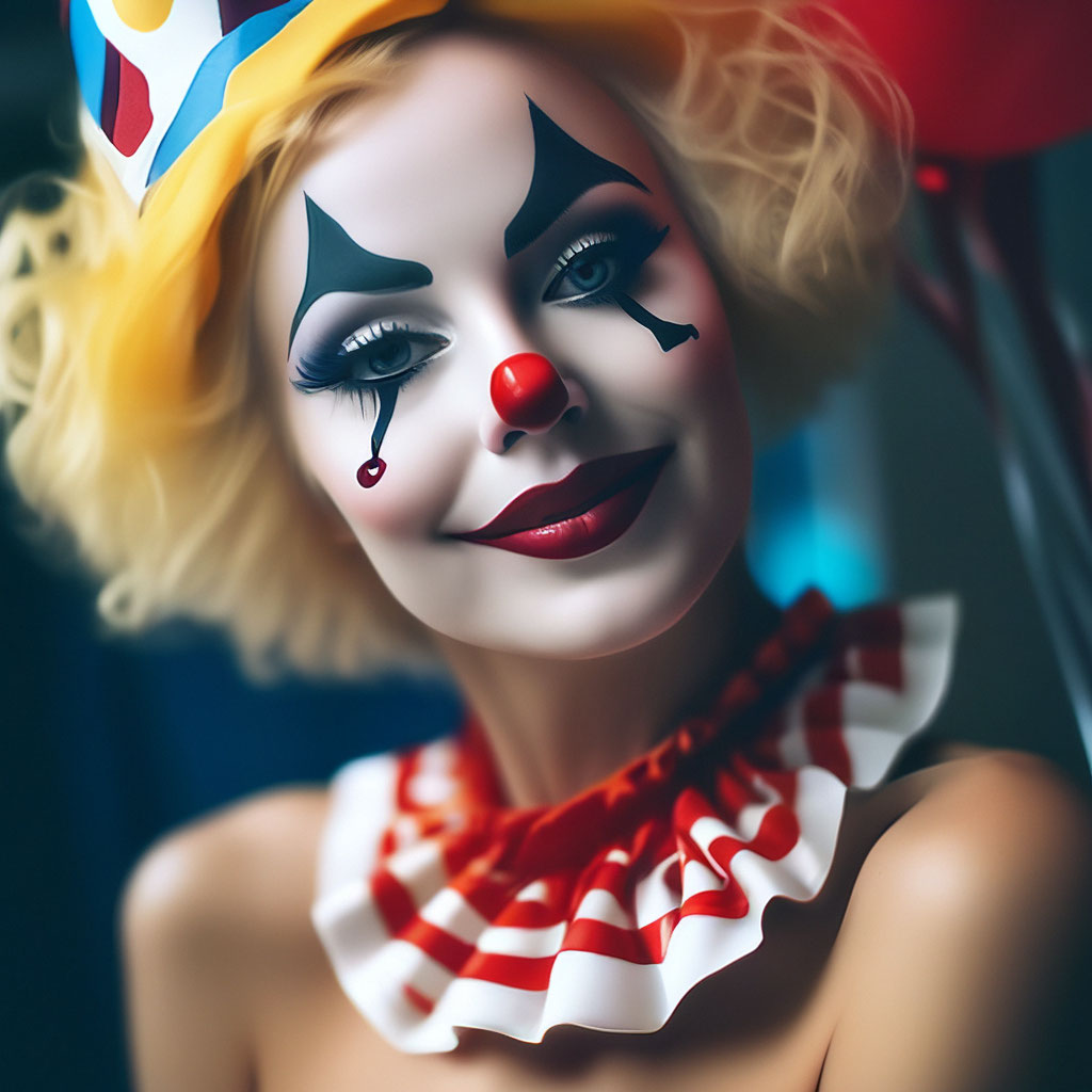 Scary Clown Makeup Inspired By 'It'