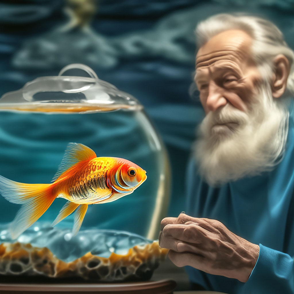 Эскиз сказки золотая рыбка