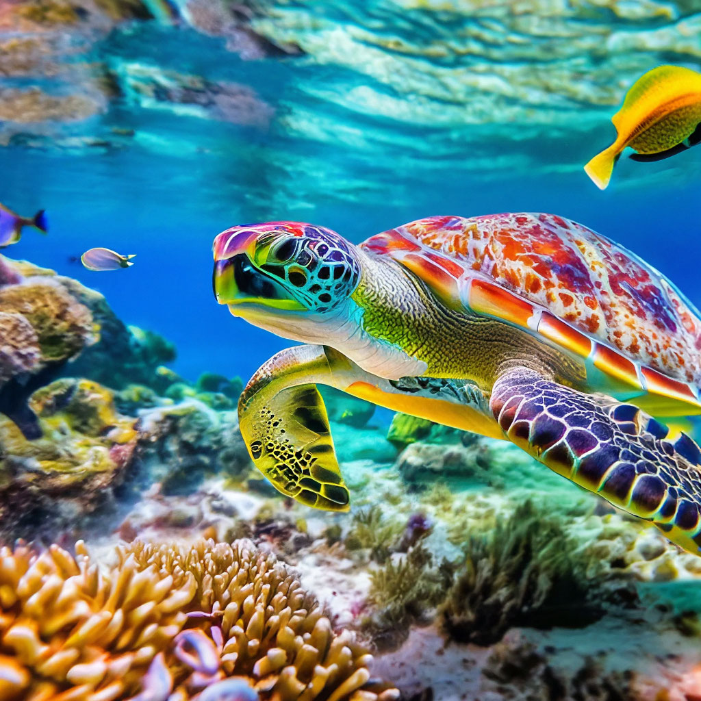 Подводный мир: великолепие коралловых рифов и удивительных созданий