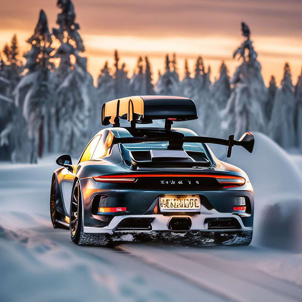 Porsche 992 GT3 чёрного матового цвета, с … | Alta24» — Шедеврум