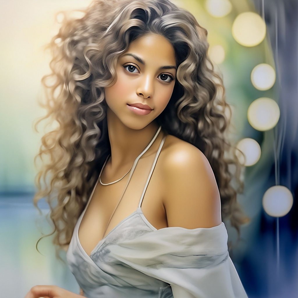 Картина по номерам (живопись, раскраска) (117): Шакира