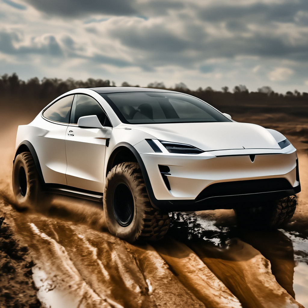 2023 🇺🇲 Tesla Model Y авто…» — картинка создана в Шедевруме