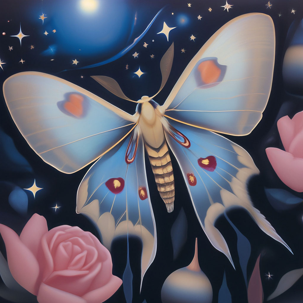 Ночные бабочки или мотыльки в их среде обитания