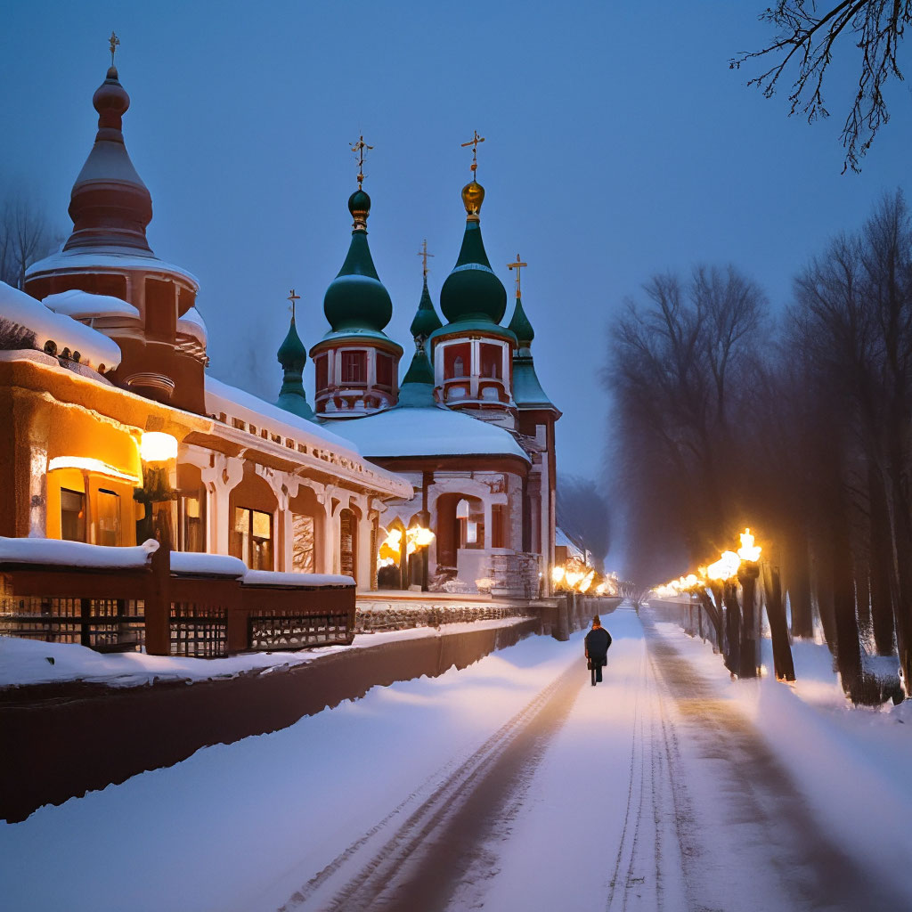 Успенский собор Ярославль зимой