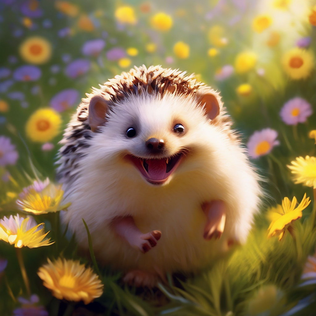 Маленький ежик