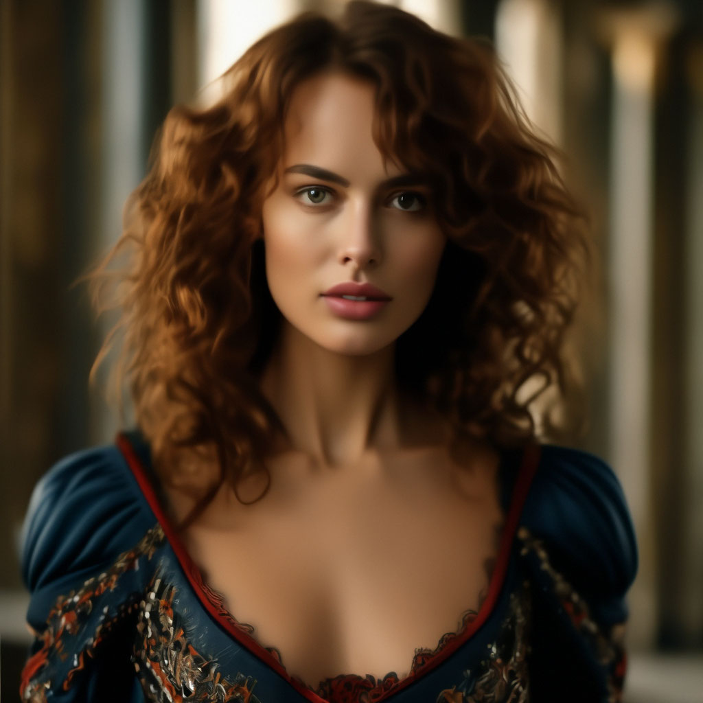 "Olga" — image created in Shedevrum.