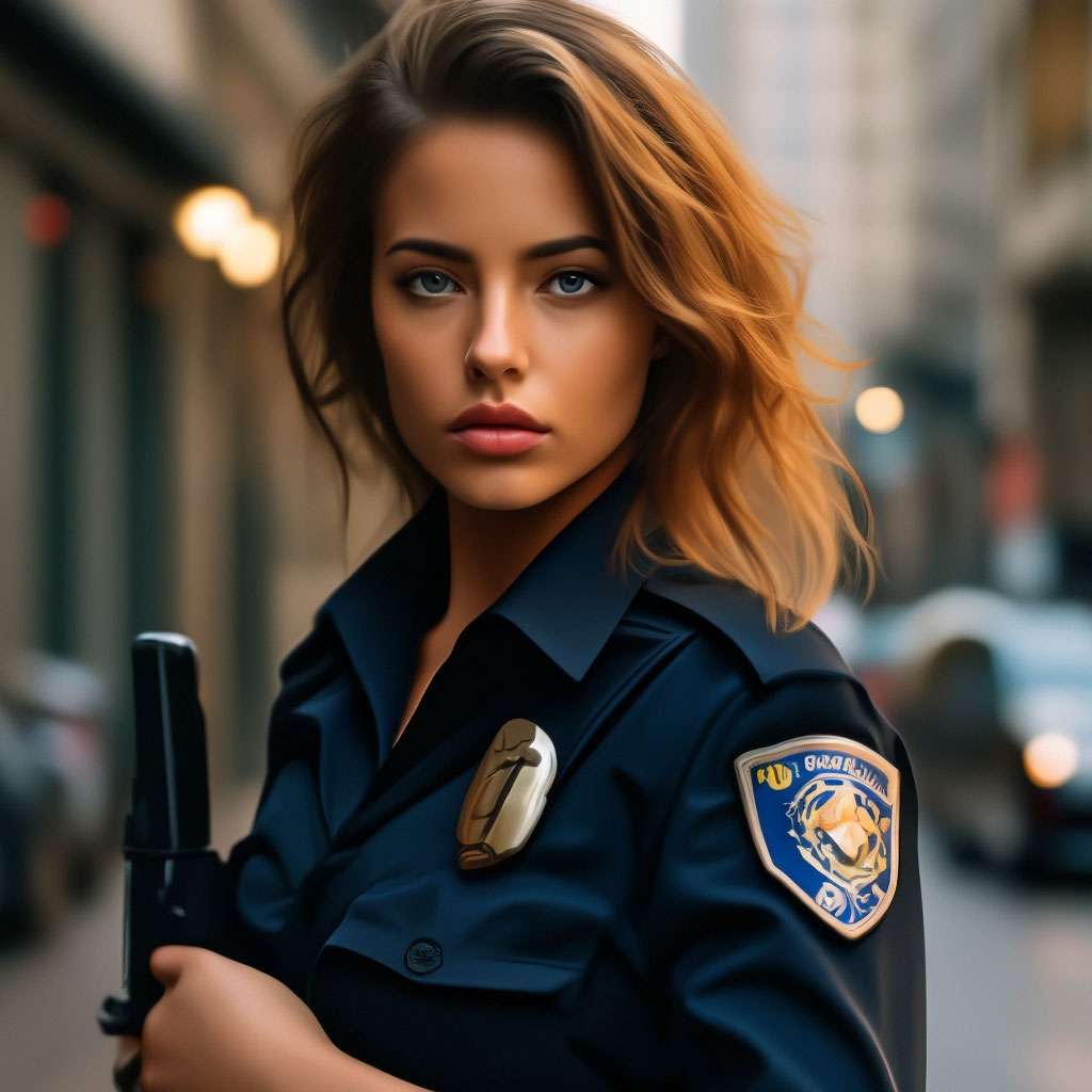 Cop girl