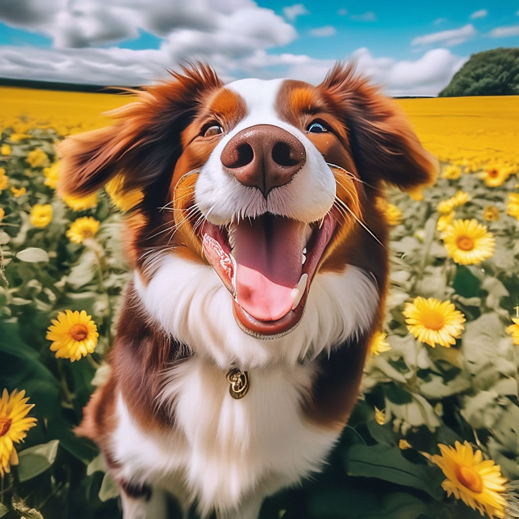 Самый счастливый пес на свете» — создано в Шедевруме